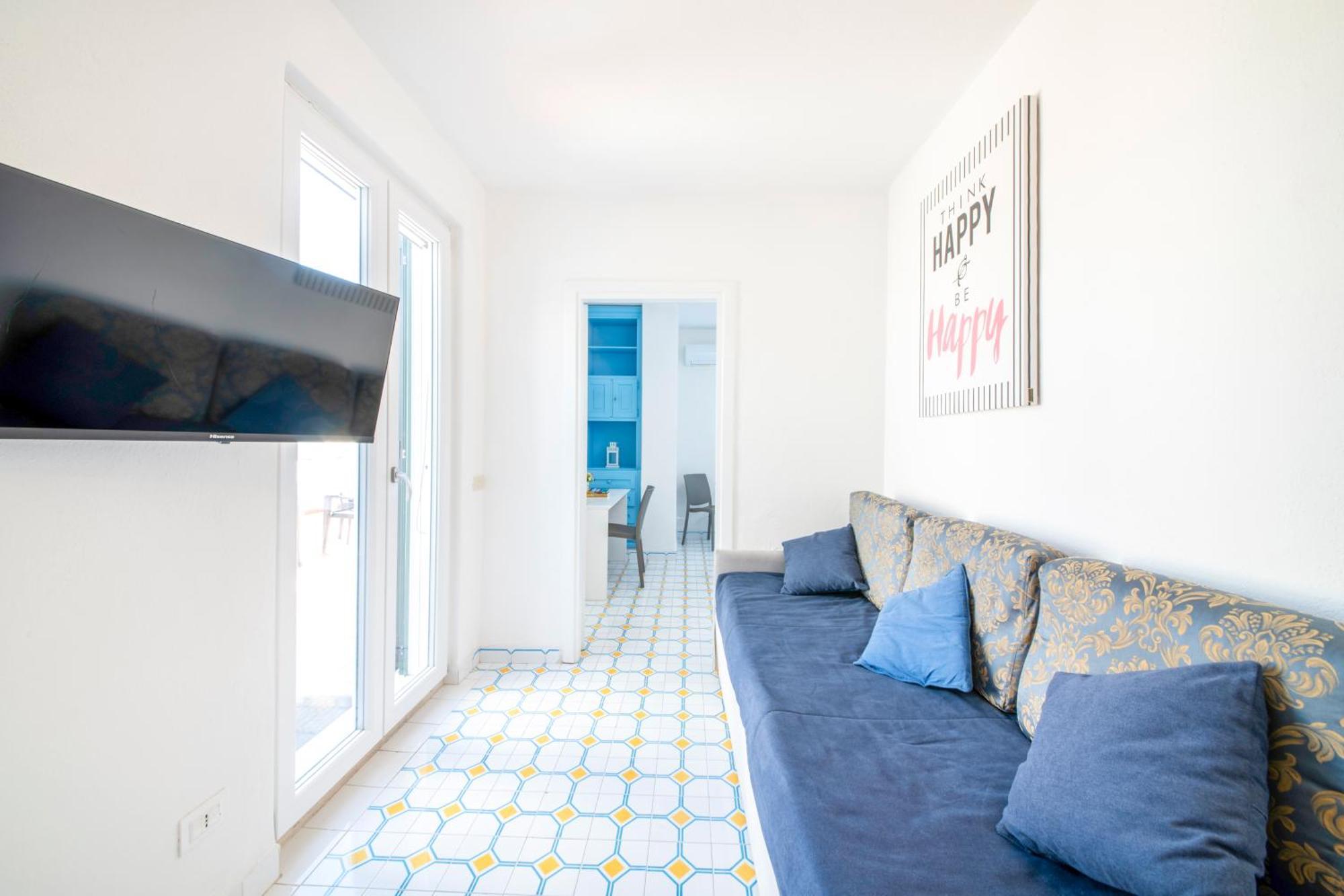 La Baia Blu - Ischia Apartment Bagian luar foto